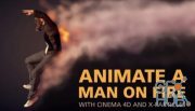 Skillshare – Animate a Man on Fire with Cinema 4D and X-Particles
