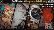 ArtStation Marketplace – Ref Pack – Weapons & Military Vol.3