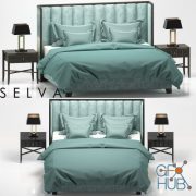Bed with Headboard TRUST Selva Philipp LETTI E COMODINI 1