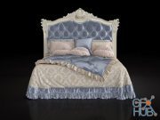 Classic bed 5 Letto by Modenese Gastone