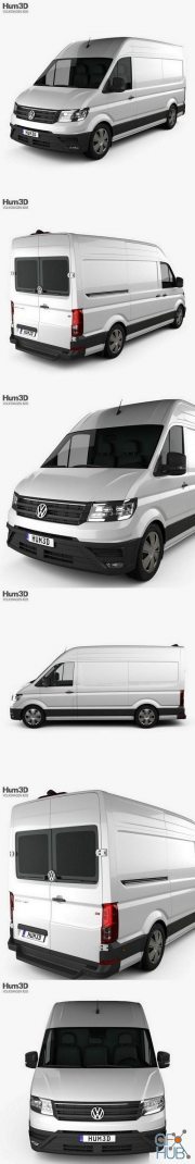 Volkswagen Crafter L1H2 with HQ interior 2017