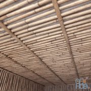 Bamboo ceiling (max 2011 Vray)