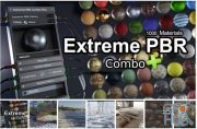 Blender Market – Extreme Pbr Combo v3.2.2 With 1000+ Materials Addon For Blender 2.79-2.81-2.82