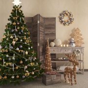 Christmas decor and Christmas tree