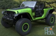 CGTrader – Jeep wrangler trailcat 2017