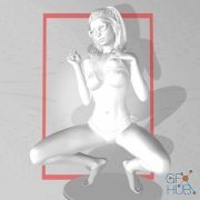 Sexy bikini girl – 3D Print