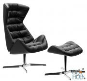 808 Lounge Armchair by Thonet