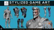 Skillshare – Stylized Game Art: Character Sculpting for Video Games | Part 01: Project Overview & Blockin