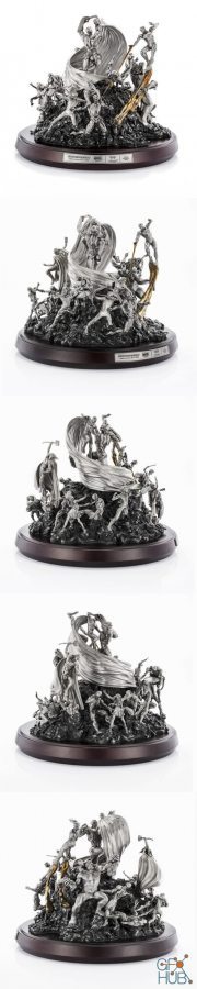 Age of Ultron Diorama – 3D Print