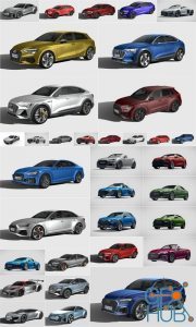 Audi 3D Car Collection 2019-2022 (FBX)