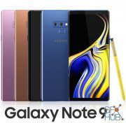 Samsung GALAXY Note 9 all colors