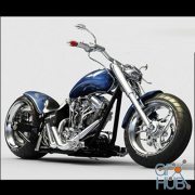 Empire Motorcycle Bike (Vray)