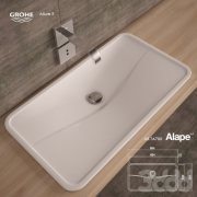 Sink Alape and faucet Grohe