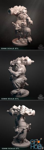 Faenir, Gunner of the Kraken – 3D Print