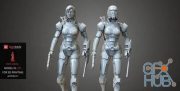 Liara Mass Effect – 3D Print