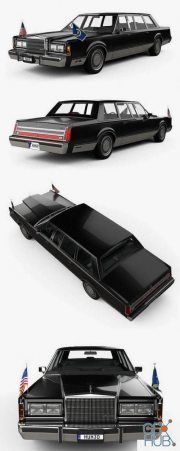 Lincoln Town Car Presidential Limousine 1989 car