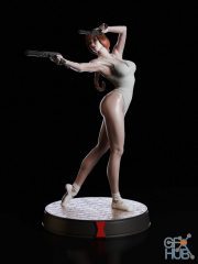 Black Widow Dancer – 3D Print