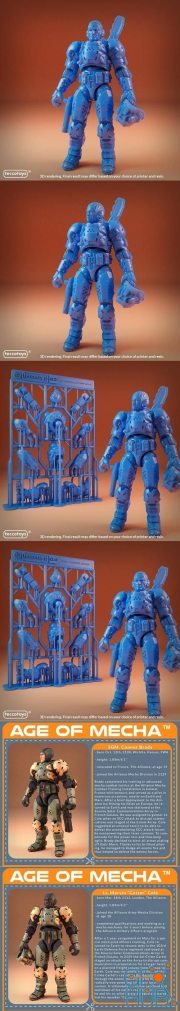 Teccotoys - Lt Marvin Cutter Cole and SGM Connor Brady double figure – 3D Print