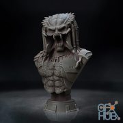 Predator Bust – 3D Print