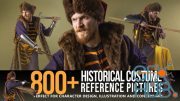 ArtStation – 800+ Historical Costume Reference Pictures (Part I) 
