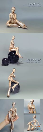 Robot woman Robotica – 3D Print