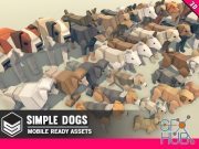 Unity Asset – Simple Dogs – Cartoon Animals
