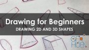 Skillshare – Art Basics – How to Draw 2D and 3D Shapes