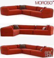 Corner sofa Moroso Massas