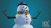 CGCookie – Let's build a snowman in Blender