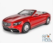 Mercedes Maybach Coupe Cabriolet 2020 (max, c4d)