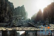 Unreal Engine Marketplace – Wasteland Rocks Pack
