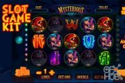 Unity Asset – Mysterious night slot game assets