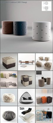 Modern Other Soft Seating 3D-Models Collection