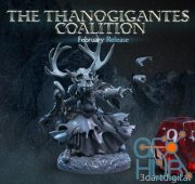 Ulgya Glacierwalker - Thanogigantes Shaman – 3D Print