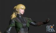 Unreal Engine Marketplace – ESM Aida S1: young female knight