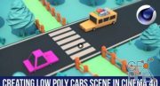 Skillshare – Create a Low Poly Cars Scene in Cinema 4d