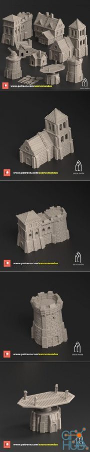 Calamurris, The Medieval World – 3D Print