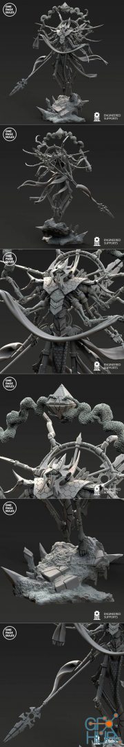 Robot Legion Great Wraith – 3D Print