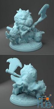Beau The Pomeranian Swarm Ranger – 3D Print