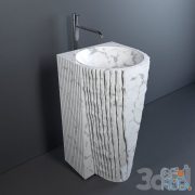 Marble washbasin by antonio lupi