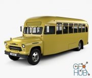 Hum 3D Chevrolet 6700 School Bus 1955