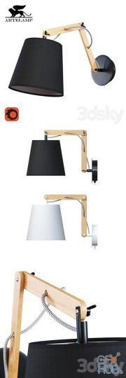 Arte Lamp A5700AP-1BK PINOCCIO wall lamp