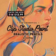 Gumroad – REAL PENCILS for Clip Studio Paint