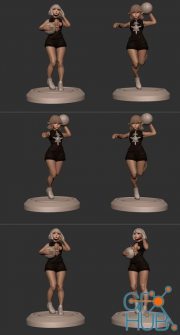 Gym Suit Figurines – 3D Print