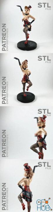 Burlesque Dancer - Empire Figures – 3D Print