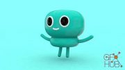 Skillshare – Modeling and Rendering a VERY EASY AND CUTE 3d character in Cinema 4D