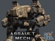Unity Asset – Assault Mech