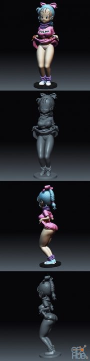 Sexy Bulma 1986 – 3D Print