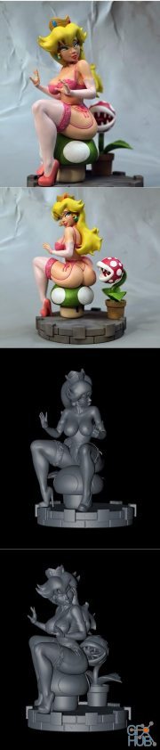 Peach princess – 3D Print