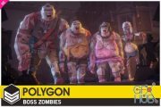 Unity Asset – POLYGON Boss Zombies – Low Poly 3D Art by Synty